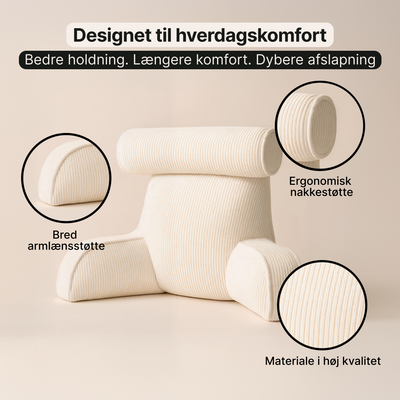 Læsepude i minimalistisk design