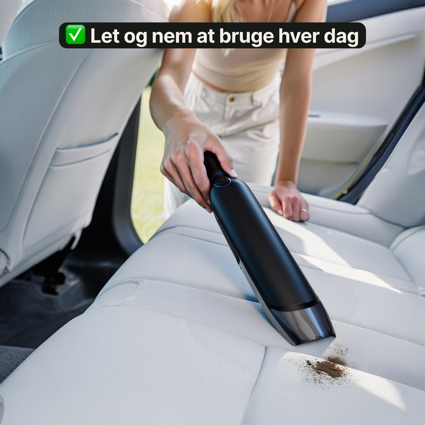 BilStøvsuger – Håndholdt trådløs