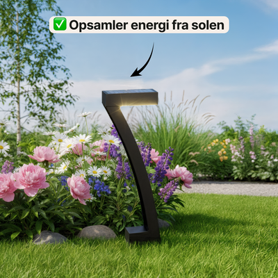 Solcellelamper til haven – 4 stk
