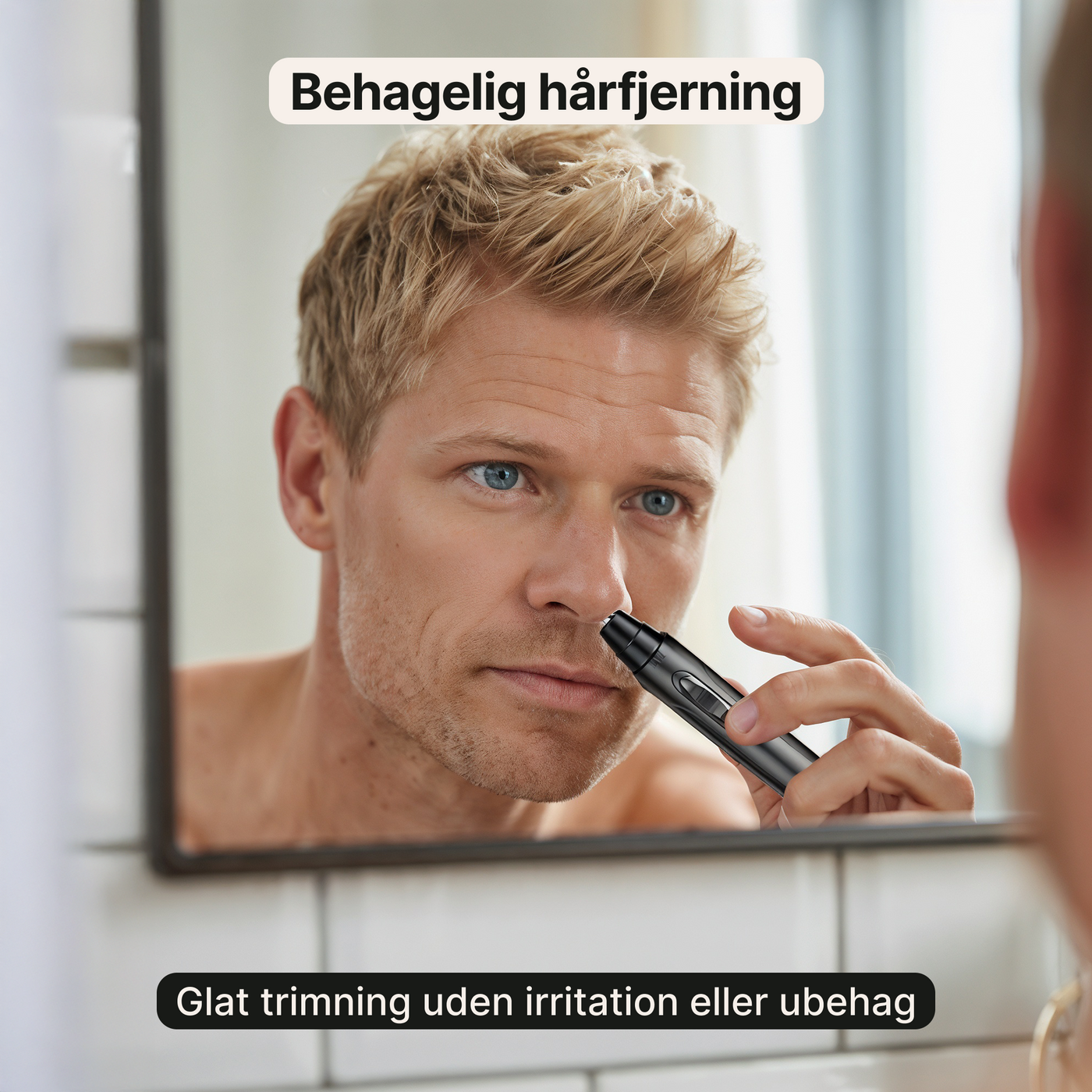Næsehårstrimmer – Elektrisk barberapparat