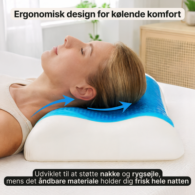 CoolPuden Curve – Den kølende hovedpude
