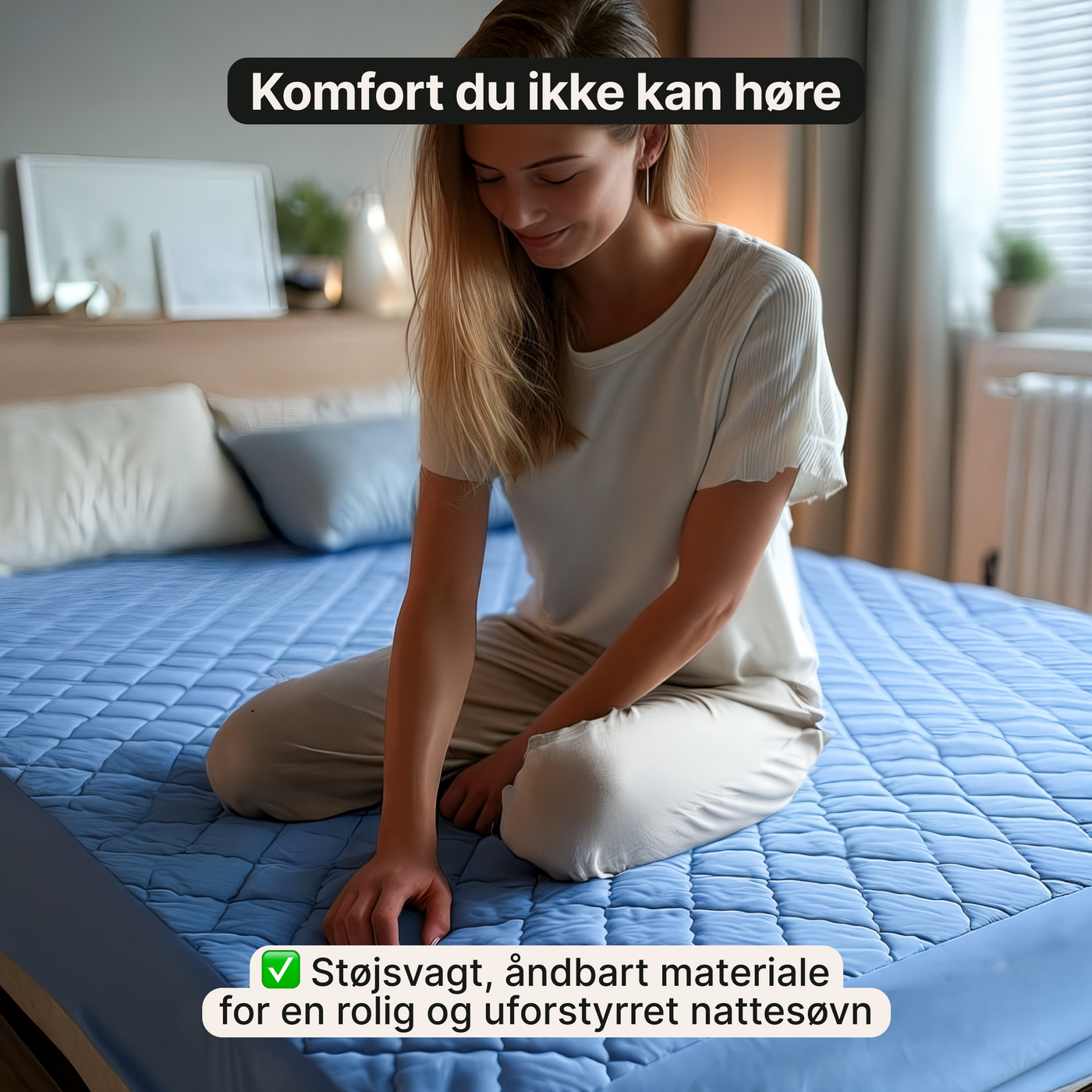 Vandtæt madrasbeskytter