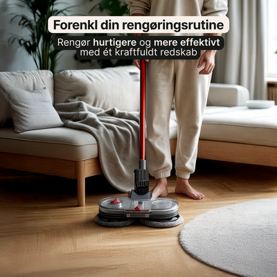 Moppehoved til Dyson – Støvsugning og gulvvask i ét
