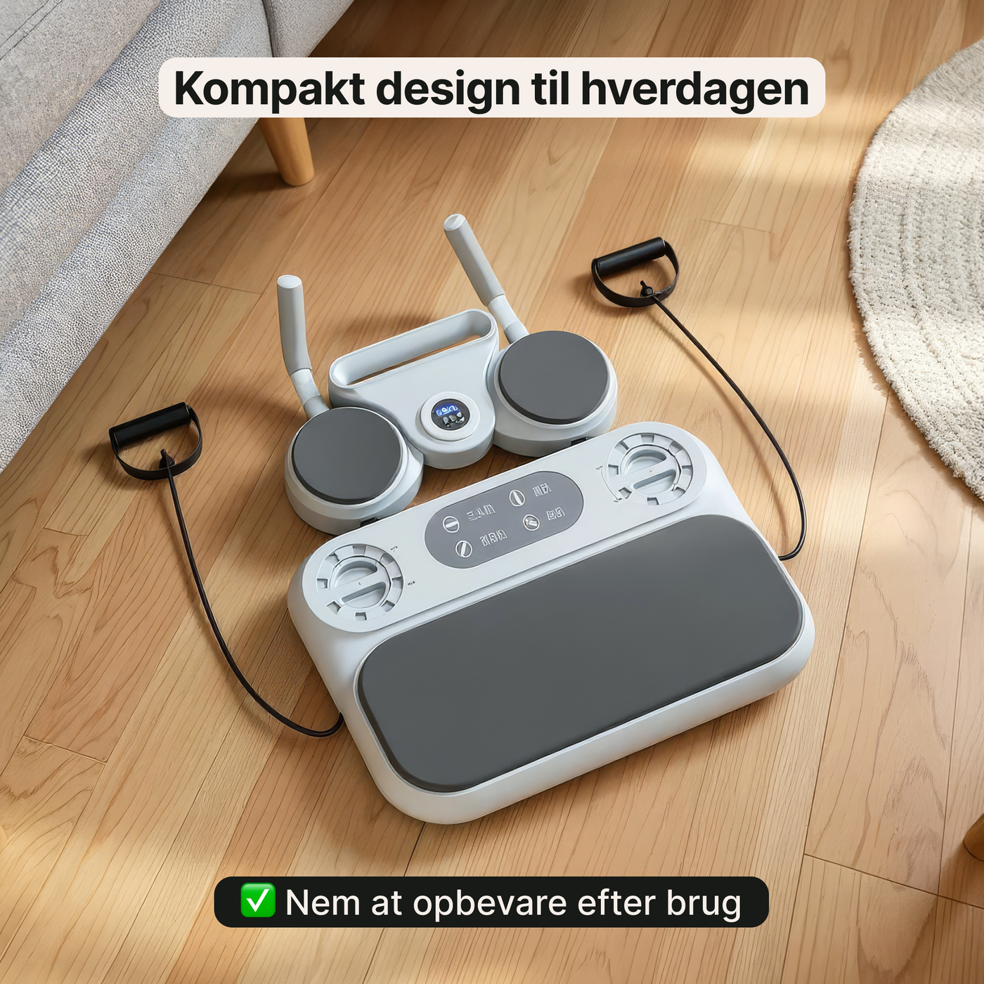 Mavehjul – Multifunktionel træningsplade