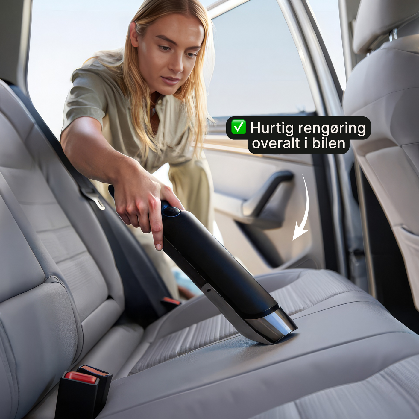 BilStøvsuger – Håndholdt trådløs
