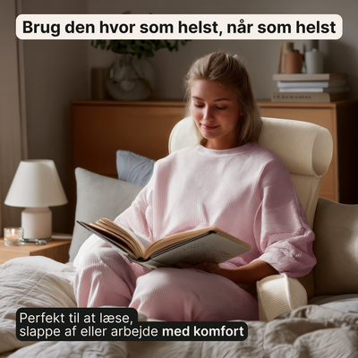 Læsepude i minimalistisk design