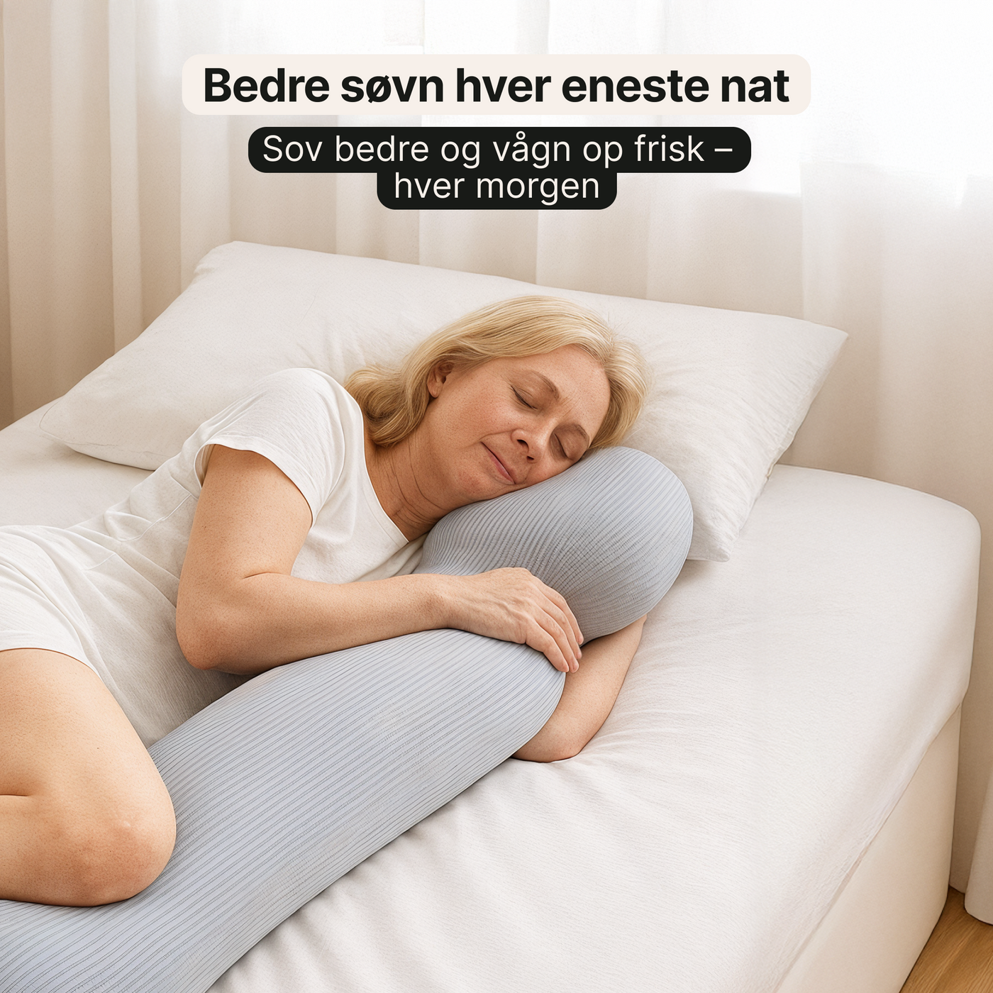 Ergopillow – Ergonomisk pude til sidesøvn