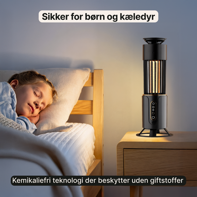 Elektrisk myggelampe – Udendørs myggefanger