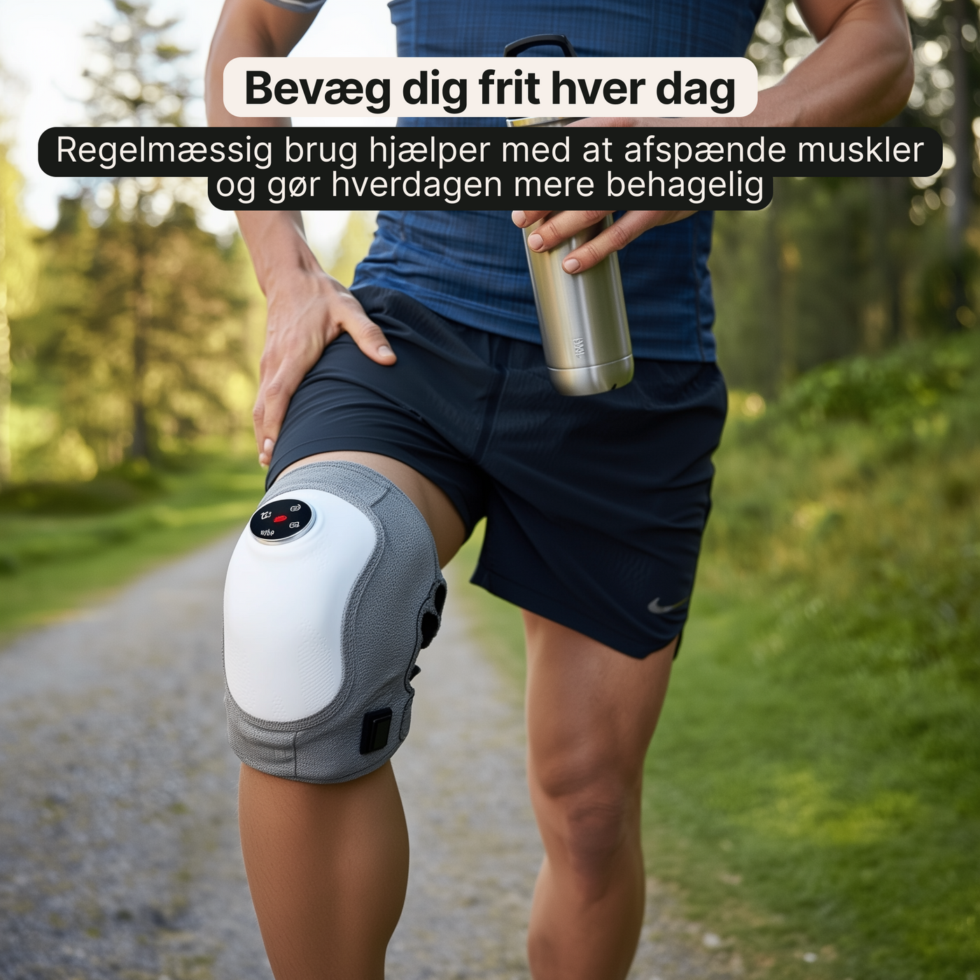 Intelligent varmebandage til knæ