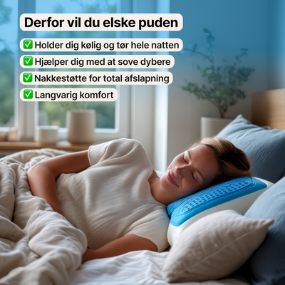 CoolPuden Curve – Den kølende hovedpude