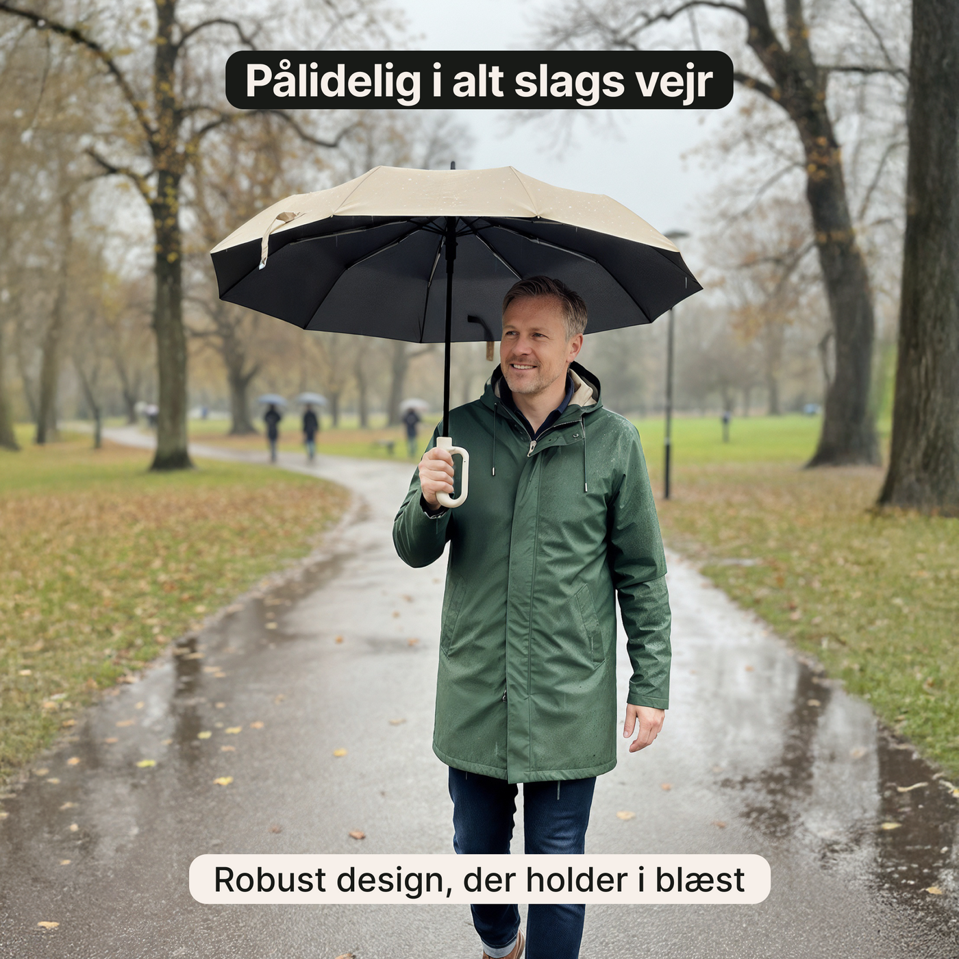 AutoUmbrella – Vind- og regnbeskyttelse