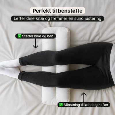 Knæ og ankelpude inkl. betræk