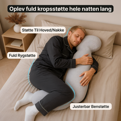 Ergopillow – Ergonomisk pude til sidesøvn