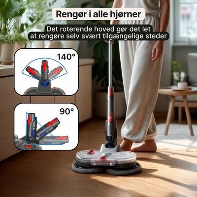 Moppehoved til Dyson – Støvsugning og gulvvask i ét