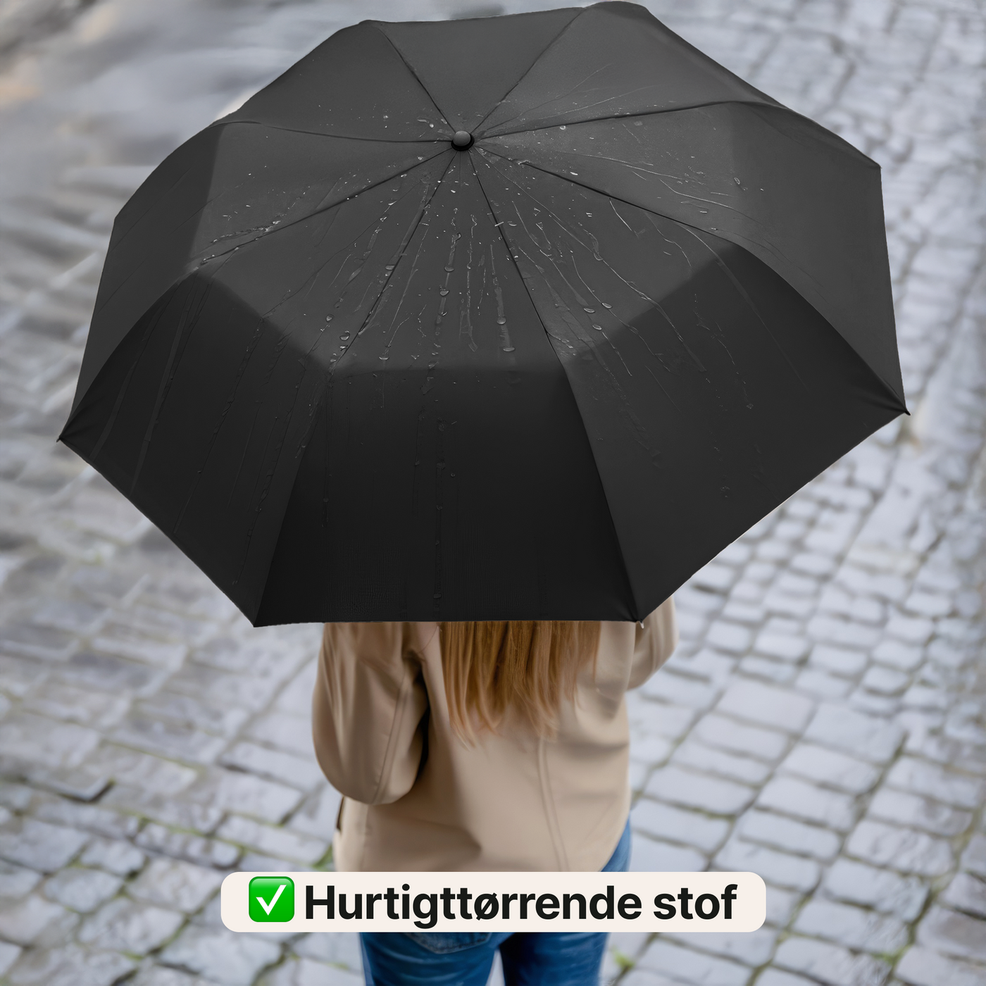 AutoUmbrella – Vind- og regnbeskyttelse