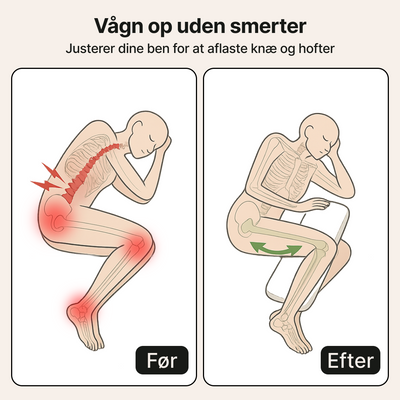 Knæ og ankelpude inkl. betræk