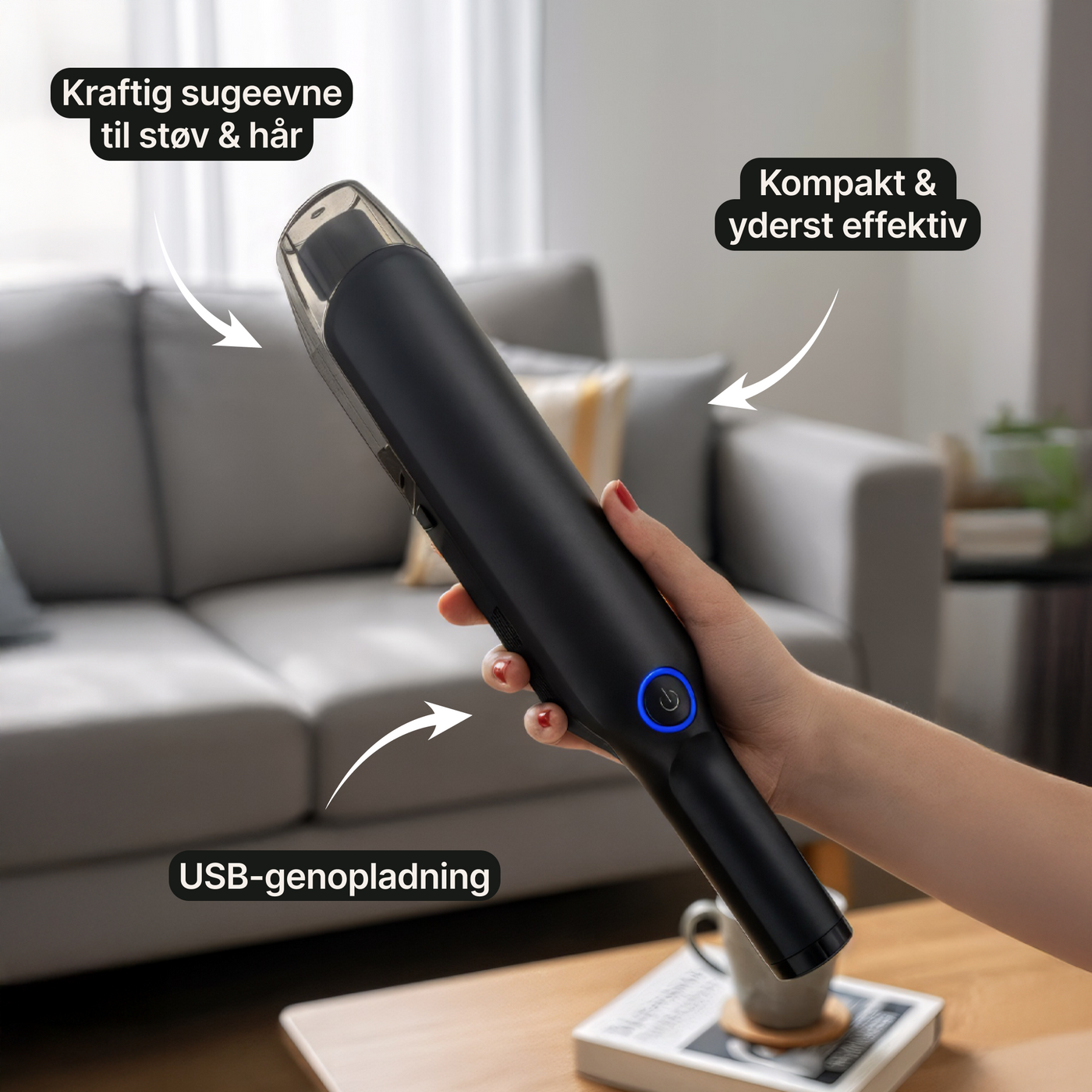 BilStøvsuger – Håndholdt trådløs