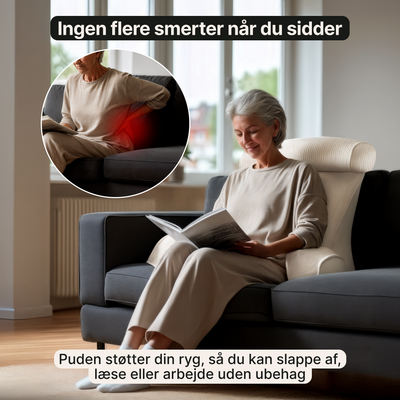 Læsepude i minimalistisk design