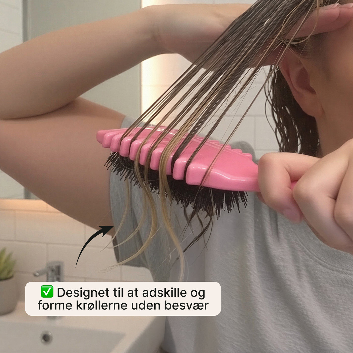 CurlCare – Stylingbørste til krøller