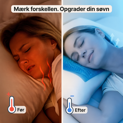 CoolPuden Curve – Den kølende hovedpude