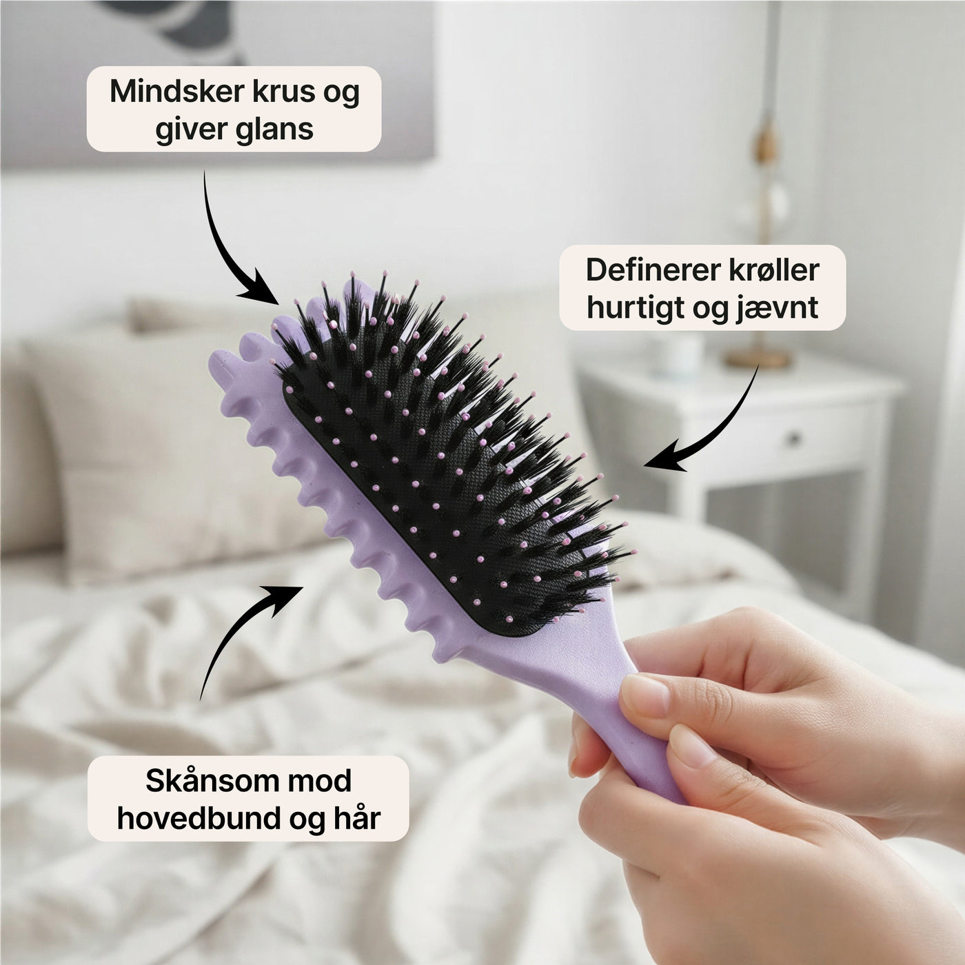 CurlCare – Stylingbørste til krøller