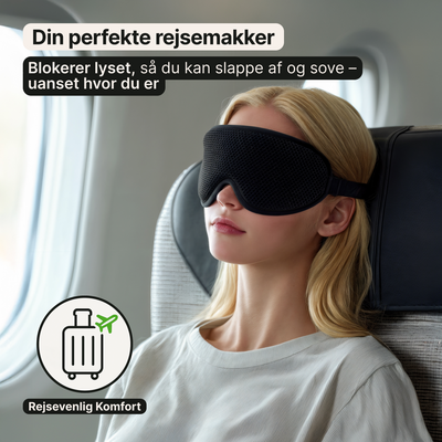 SleepMax – Sovemaske til mørklægning