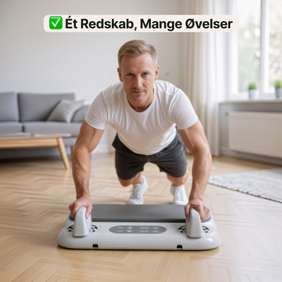 Mavehjul – Multifunktionel træningsplade