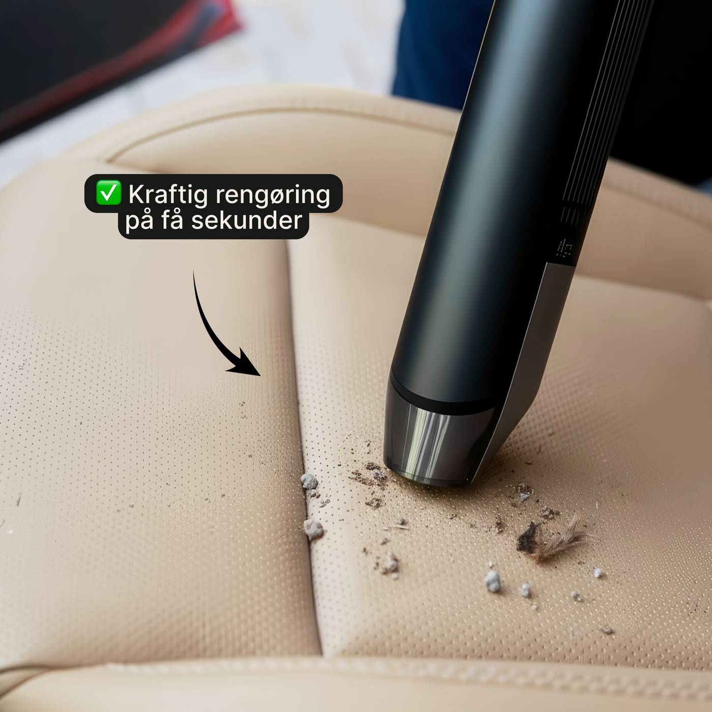 BilStøvsuger – Håndholdt trådløs