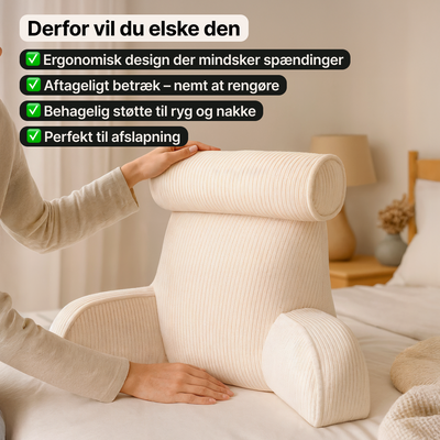 Læsepude i minimalistisk design