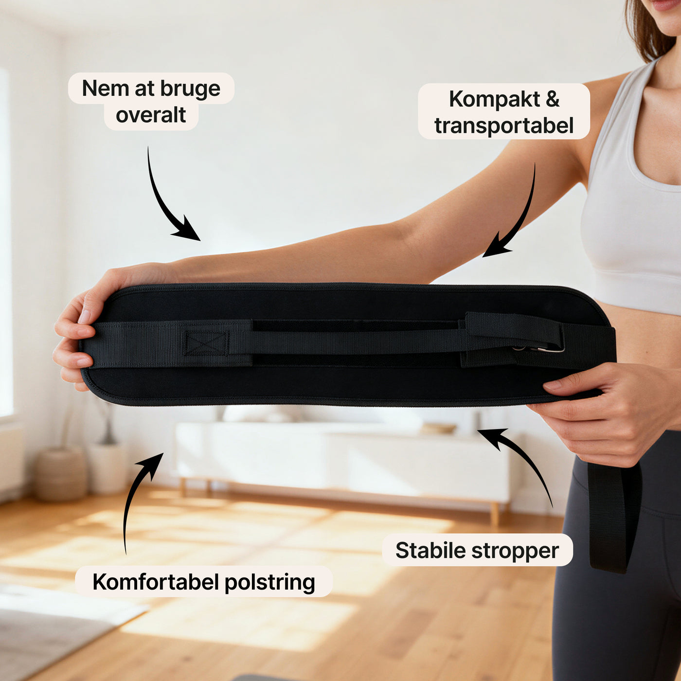 Hip Thrust Bælte – Vægttræningsbælte