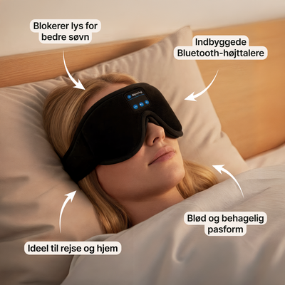 Musik sovemaske – Bluetooth øjenmaske