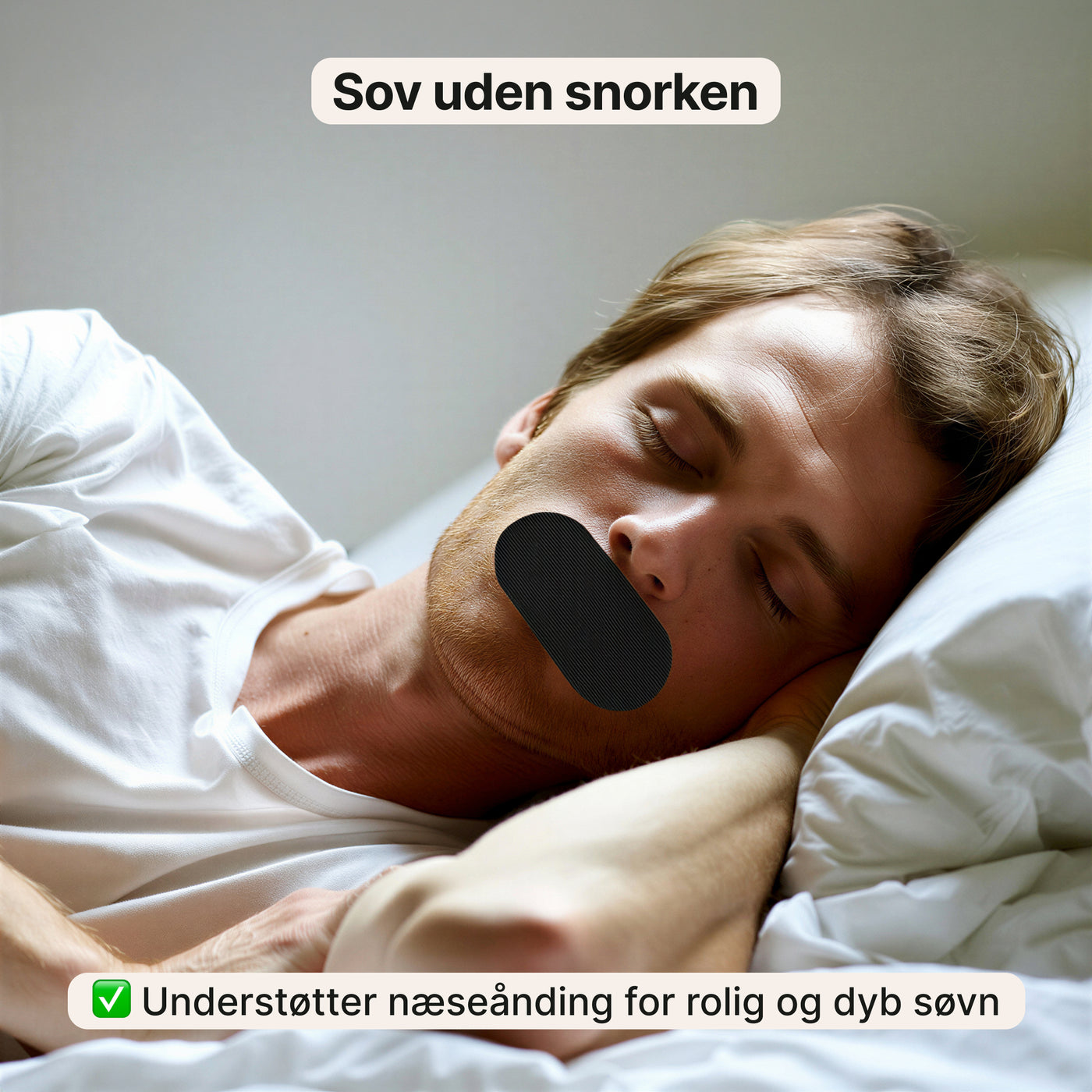 Sovemundtape – Mod snorken