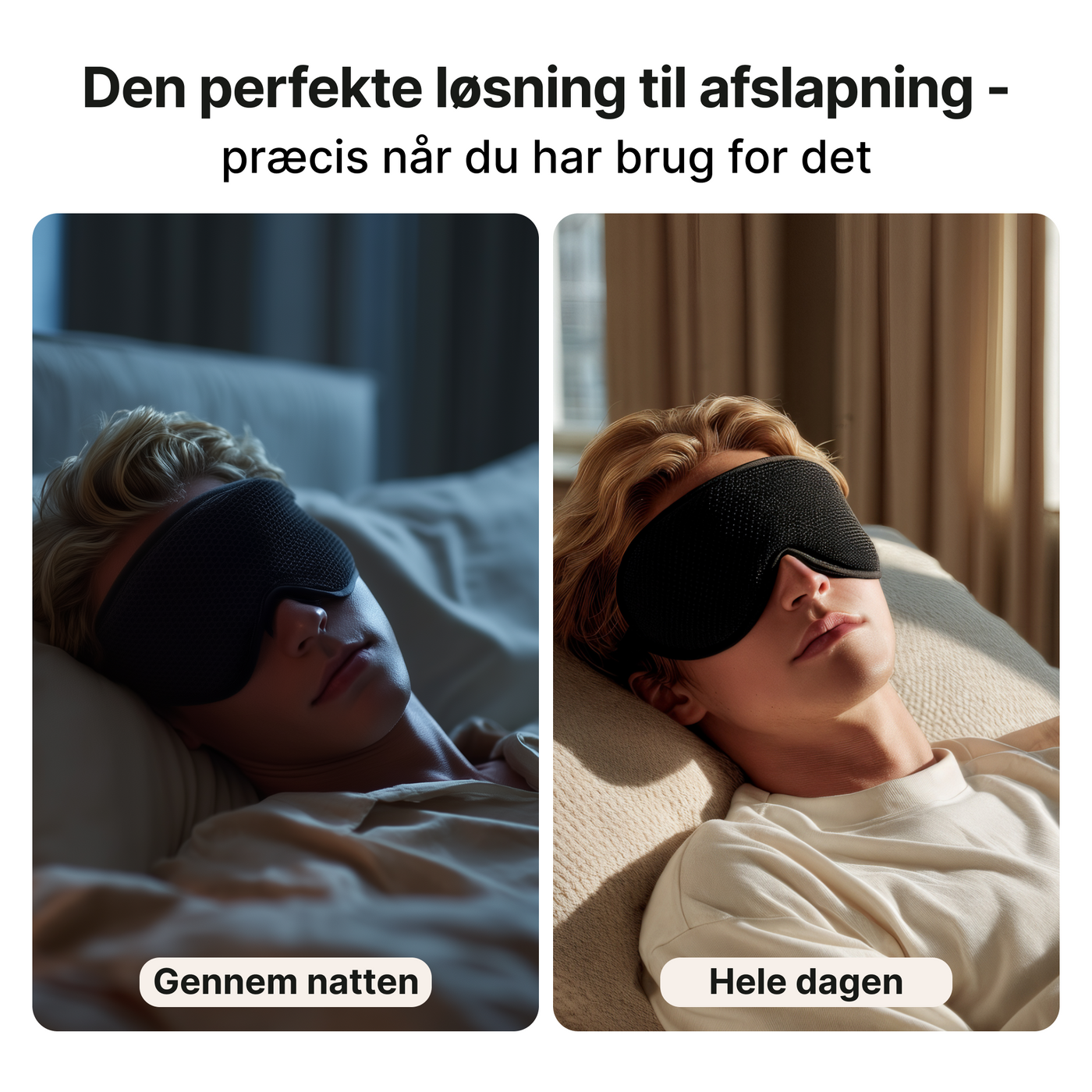 SleepMax – Sovemaske til mørklægning
