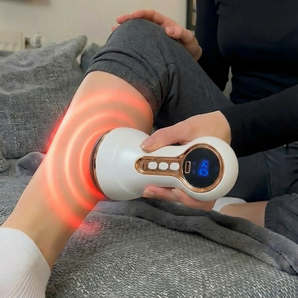 Vibrastone Massageapparat med Varme