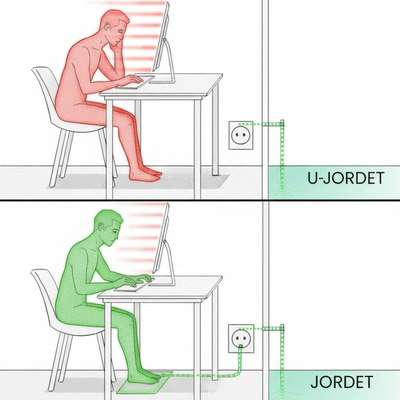 AVA Jordmåtte – Bedre søvn, mindre smerte i ben og fødder