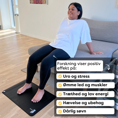 AVA Jordmåtte – Bedre søvn, mindre smerte i ben og fødder