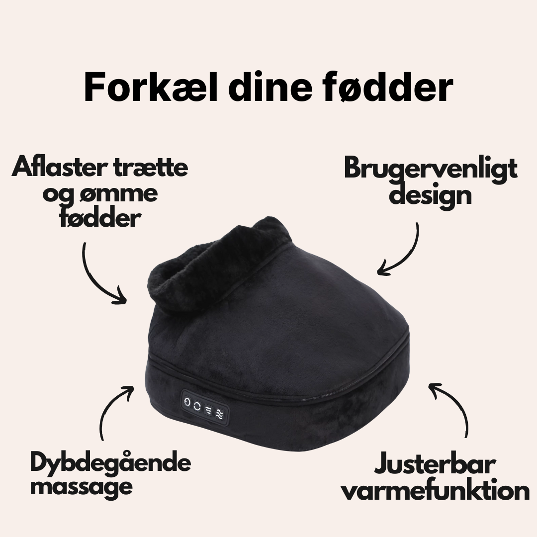 CozyFeet™ - Elektrisk varme og massage til dine fødder