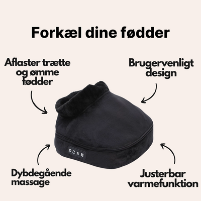 CozyFeet™ - Elektrisk varme og massage til dine fødder