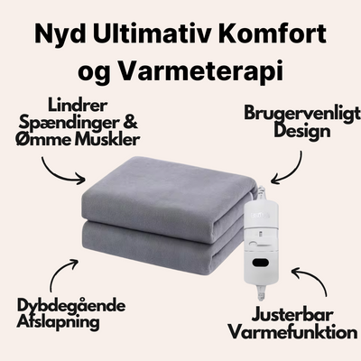 HeatZone™ – Smart Varme Tæppe med Dobbelt Temperaturkontrol - 2m x 1,8m