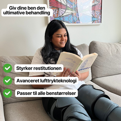 LegRelief+ - Kompressionsstøvler der lindrer smerter og spændinger