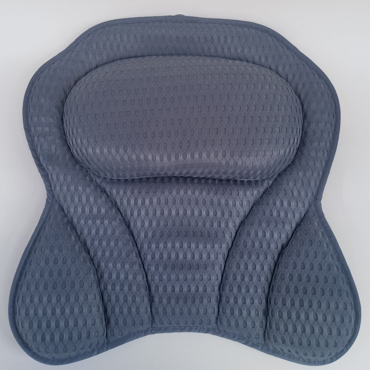 Luksus spa-badepude med 4D-luftnet-teknologi, hypoallergen, ikke-slip sugekopper, nakke- og rygsupport, hurtigtørrende, maskinvaskelig, afslappende badetilbehør gave