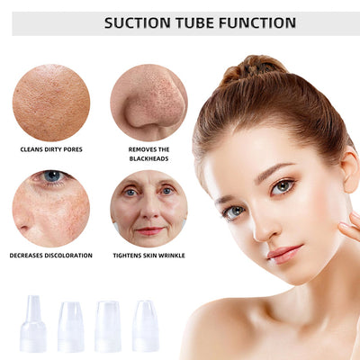 Tre-i-en diamant-mikroskulptur-mikrodermabrasionsmaskine, fjernelse af hudorme, acne-opfyldningsspray, multifunktionelt skønhedsinstrument