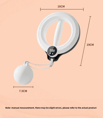 Smart hula hoop med håndsving til at træne arme, enhjørningearme, svanearme, armskønhedsenhed, brystreduktionsarmstyrkeenhed, armskønhed og fedttab