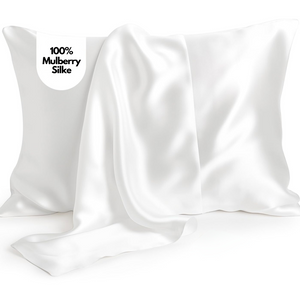 Silke Pudebetræk (60x63 cm) - Skånsomt betræk godt for hud og hår