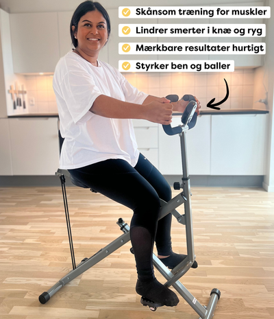 Træningsapparat til Ben og Knæ - Slut med smerter i knæ og hofter