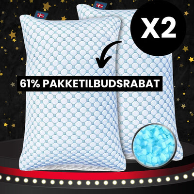 ComfortPillow 2.0 - Den justerbare hovedpude (PAKKETILBUD 2 STK.)