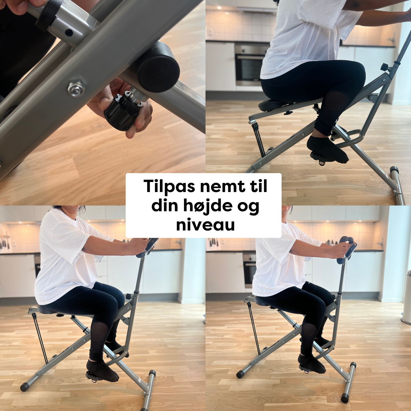 Træningsapparat til Ben og Knæ - Slut med smerter i knæ og hofter