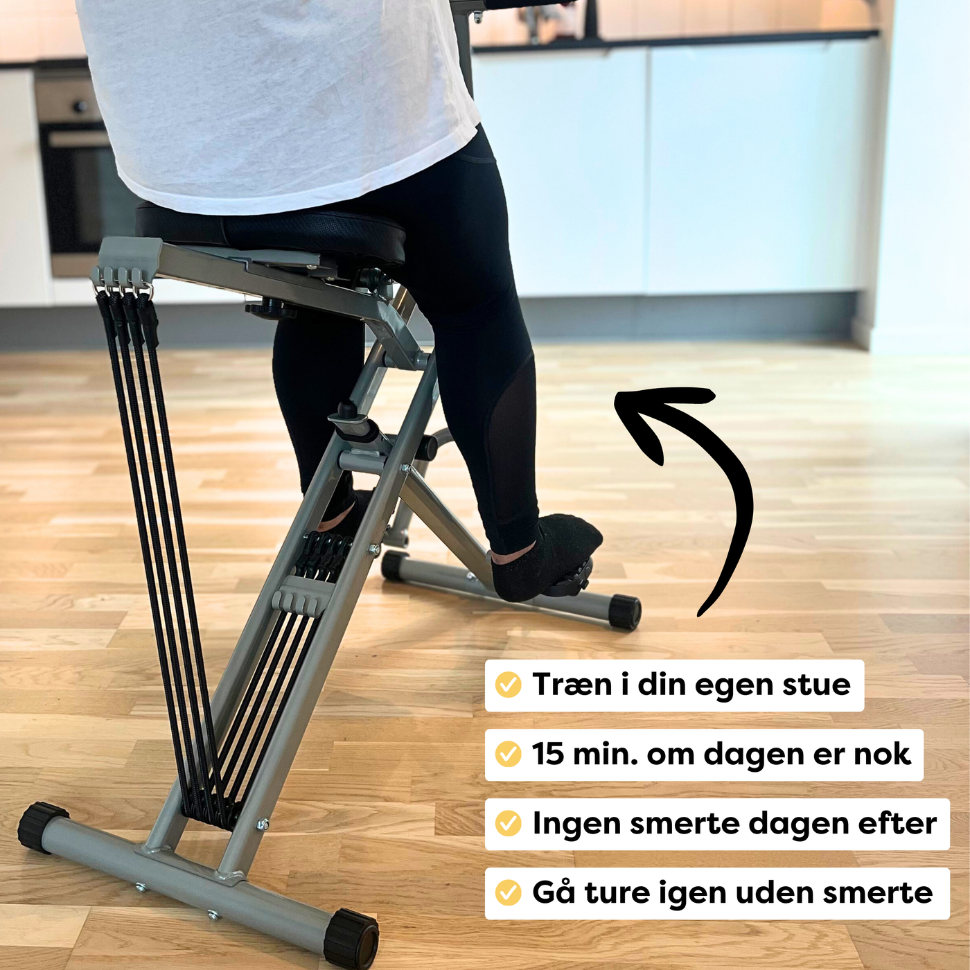 Træningsapparat til Ben og Knæ - Slut med smerter i knæ og hofter