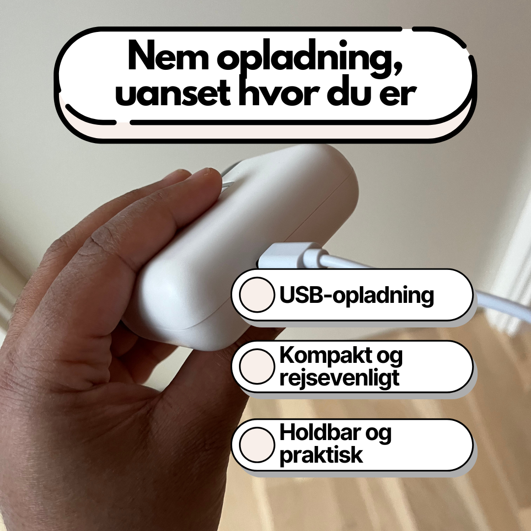 GlamTrim™ Elektrisk negletrimmer - Få perfekt plejede negle med sikker skånsom trimning