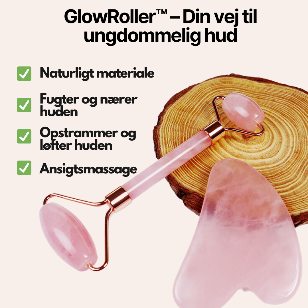 GlowRoller™ Hudpleje Kvartsrulle - Forfrisk din hud